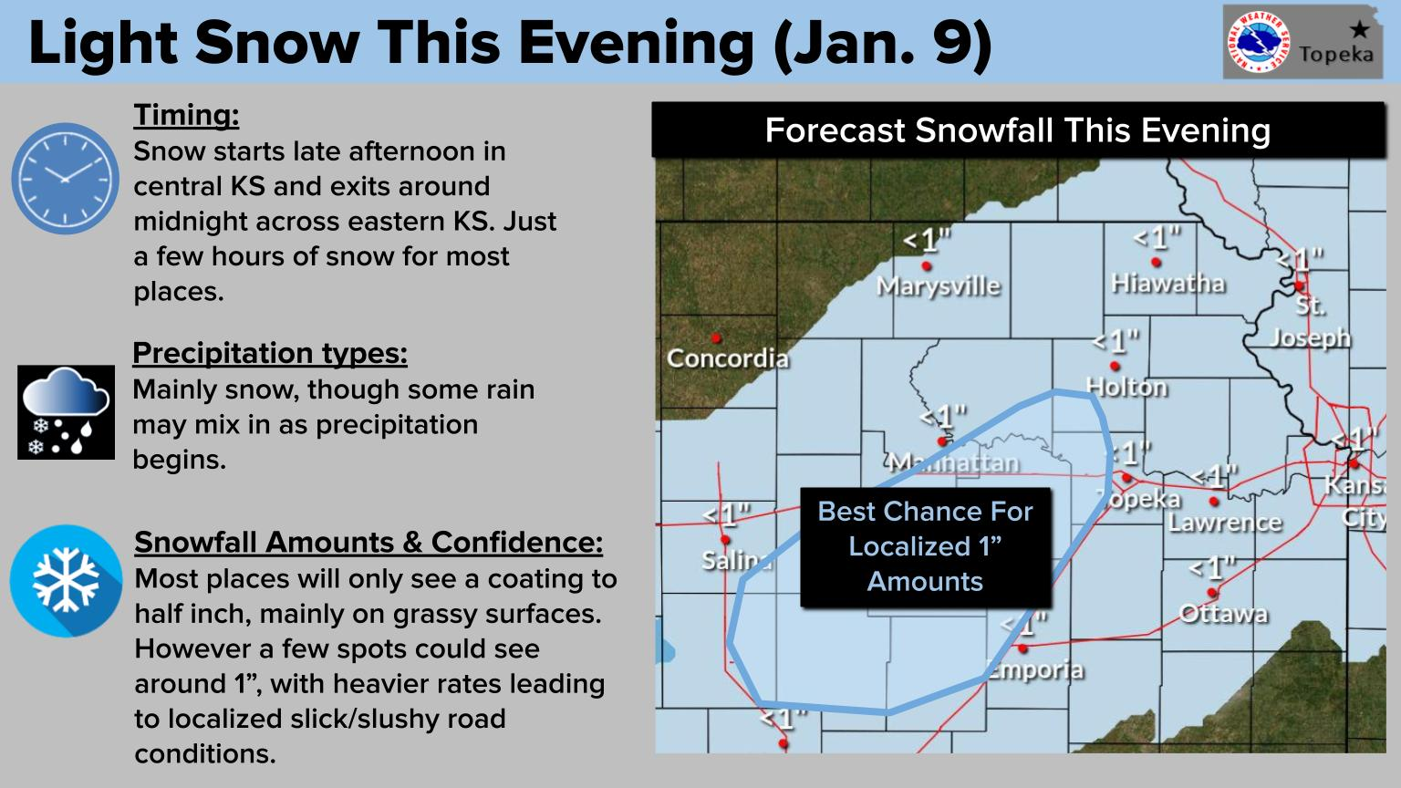 After first rainfall of the year, Lawrence expected to get a dusting of ...